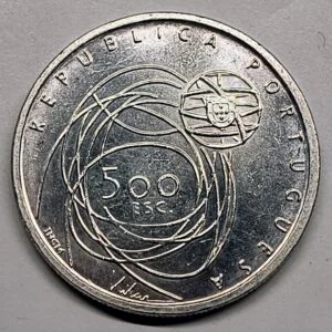 500 Escudos Portugal 1994 – Lisboa Capital Europea de la Cultura anverso