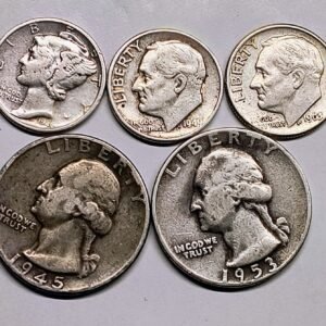 Lote Plata Chatarra USA – Dimes y Quarters · Plata 0,900 · ArgentumSun