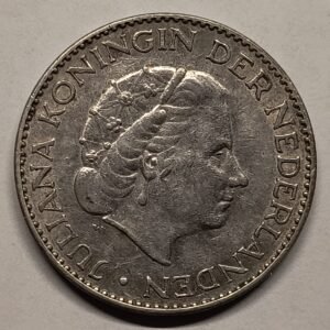 1 Florín Países Bajos 1955 - Juliana I