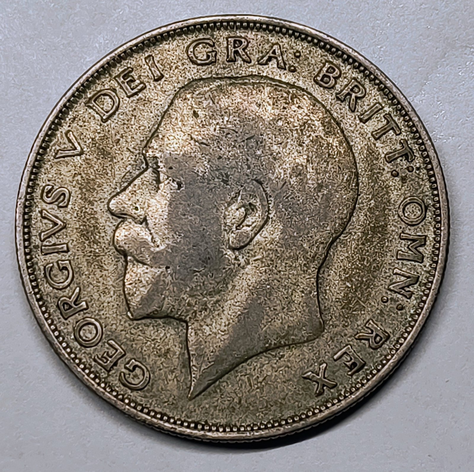 Half Crown George V 1922 Reino Unido · Plata 0,500 · ArgentumSun