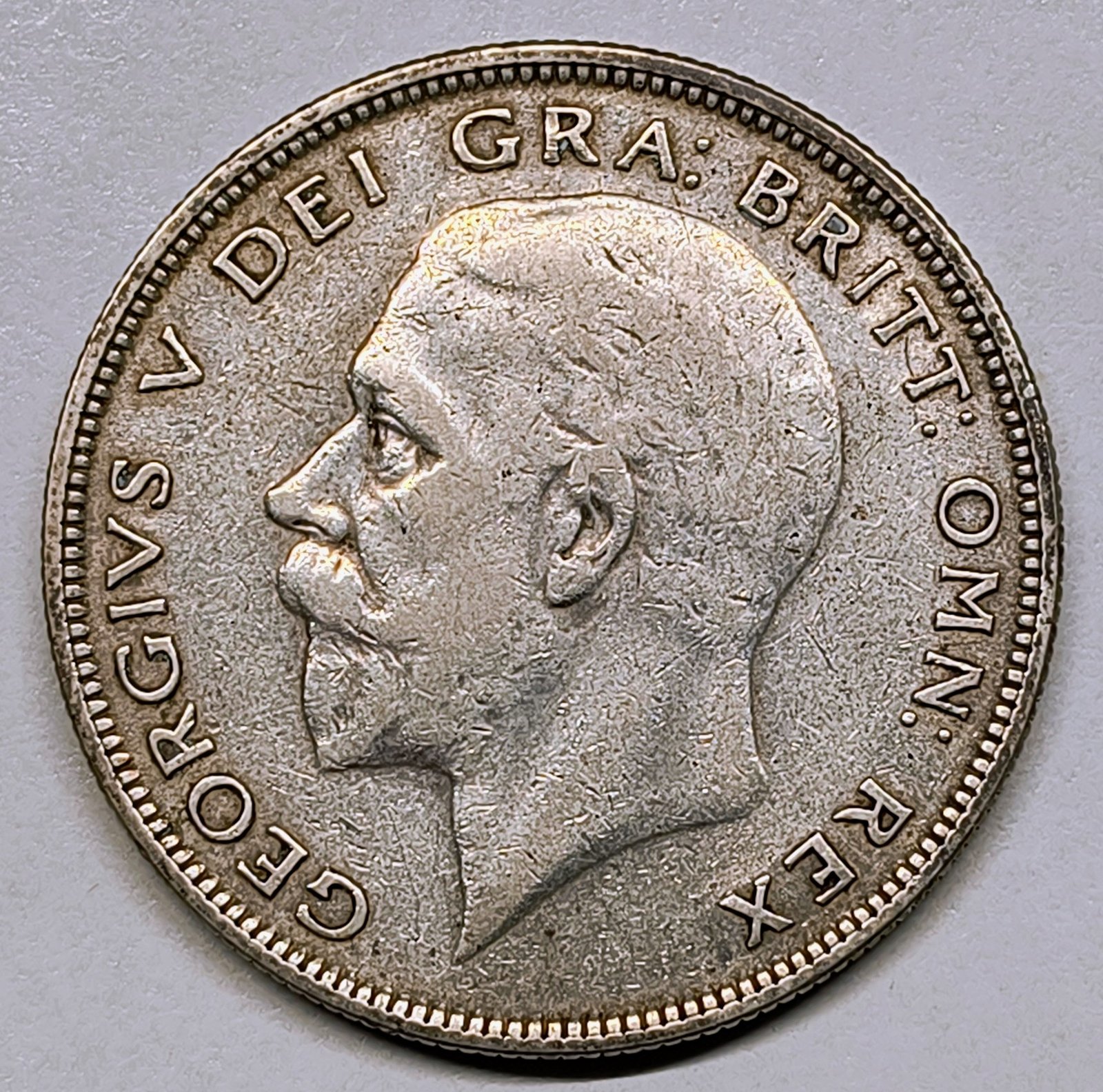 Half Crown George V 1936 Reino Unido · Plata 0,500 · ArgentumSun