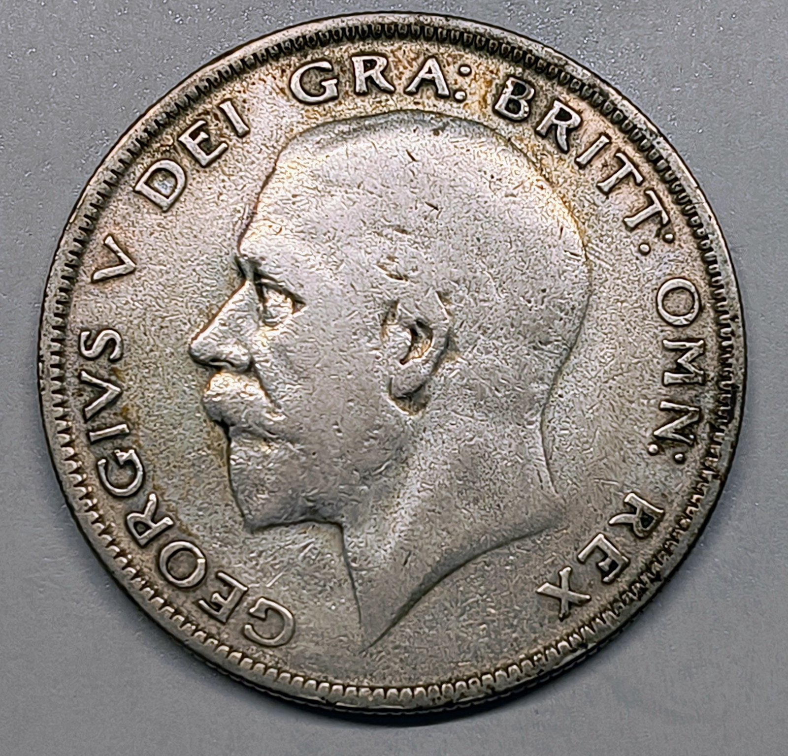 Half Crown George V 1928 Reino Unido · Plata 0,500 · ArgentumSun