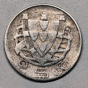 2,5 Escudos 1932 Plata — República Portuguesa Carabela reverso