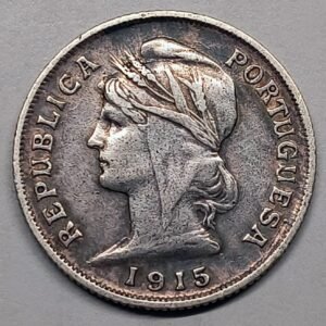 10 Centavos República Portuguesa 1915 anverso
