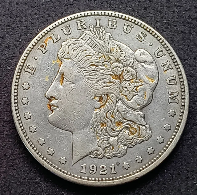 Dólar Morgan 1921 · Plata 0,900 · ArgentumSun